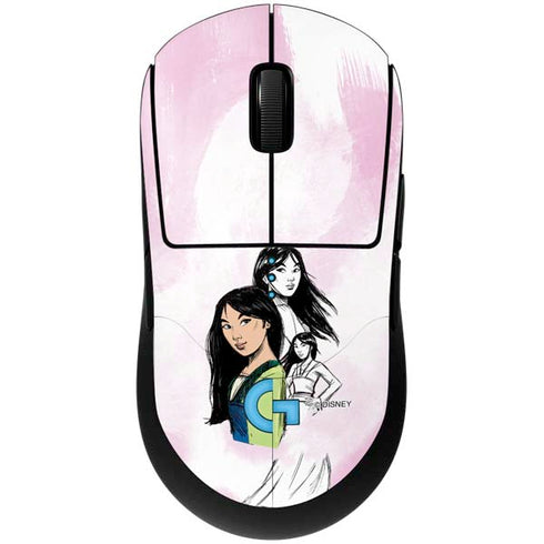Disney Princess Mulan Sketch G Pro Wireless Gaming Mouse Skin